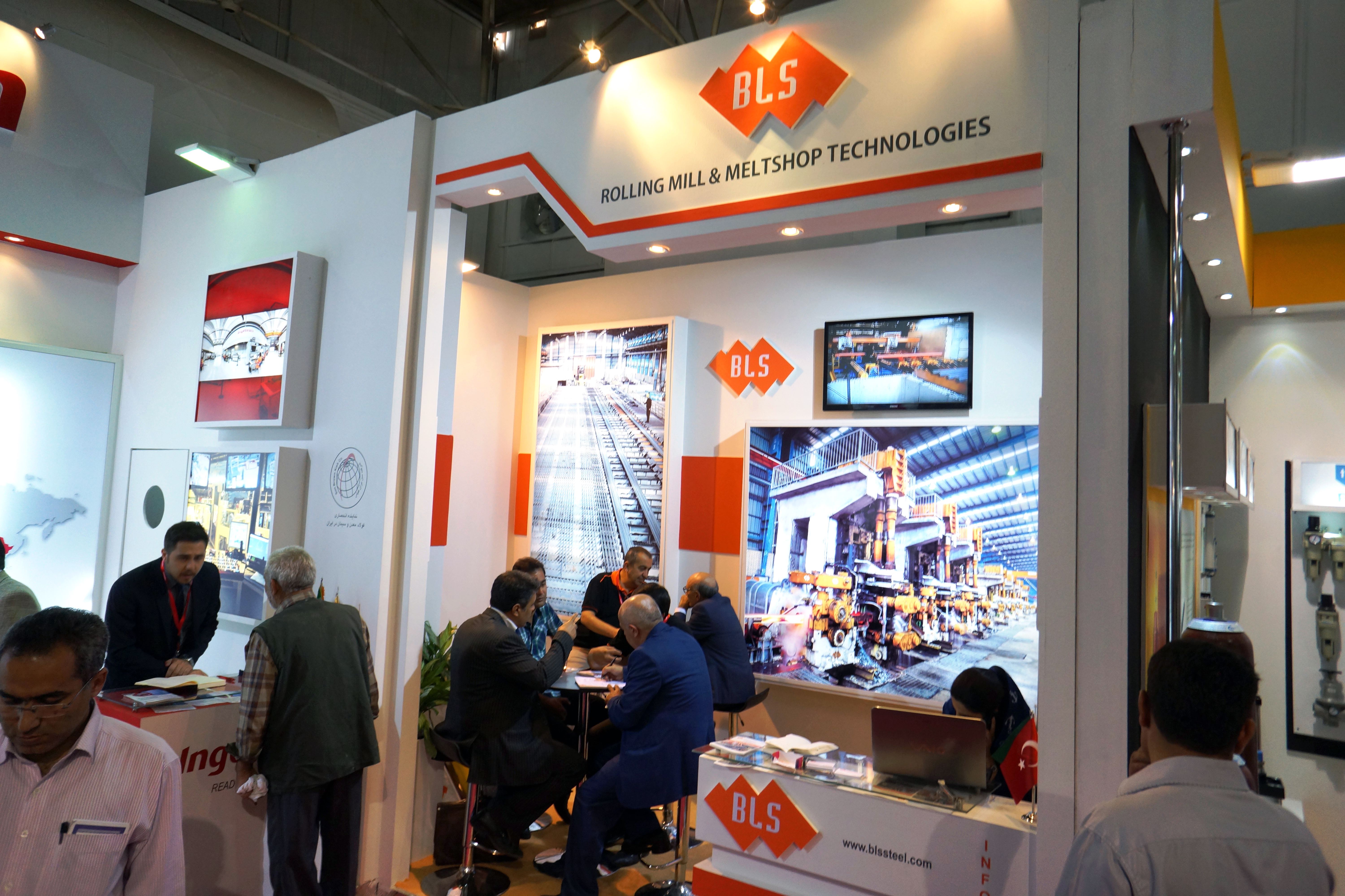 BLS Rolling Mill & Meltshop Tech. participated in Tehran 2015 Fair in October.